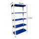 Slotted angle rack white & blue colour 12 x 30 x 72