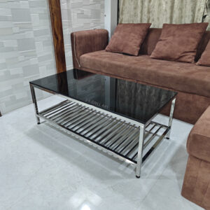 Center Table | Coffee Table for Living Room With Glass - S K GRILL ART