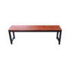 metal seating bench top fiber strip