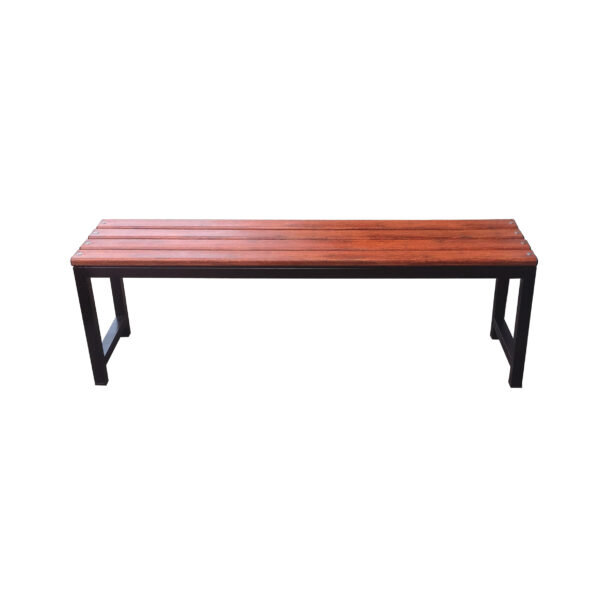 metal seating bench top fiber strip