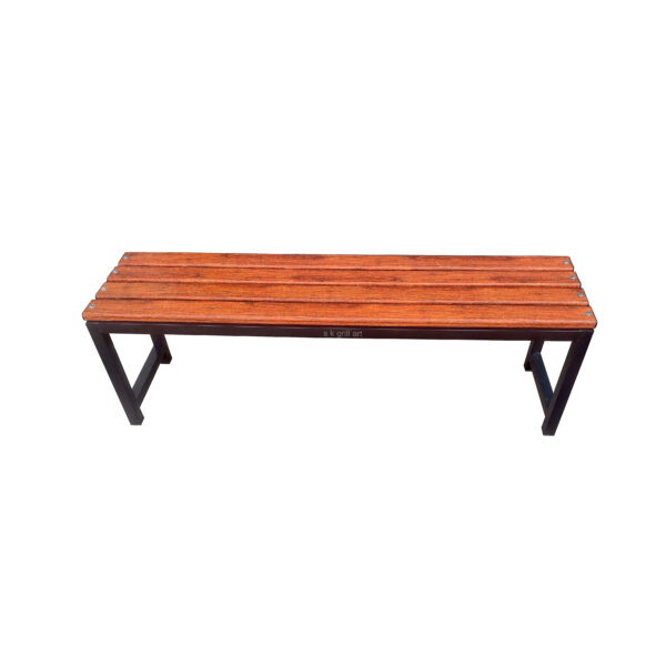 metal seating bench top fiber strip