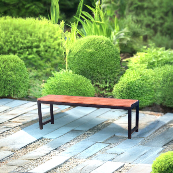 metal seating bench top fiber strip