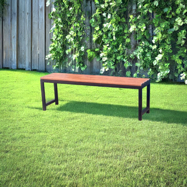 metal seating bench top fiber strip