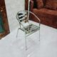 steel dining chair