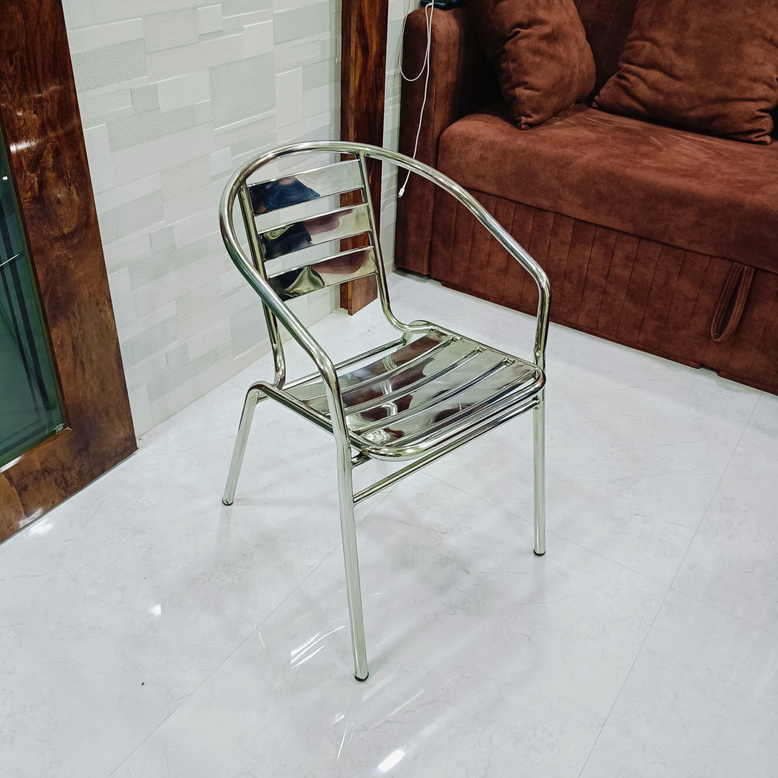 steel dining chair