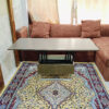 Center table convertible to dining table