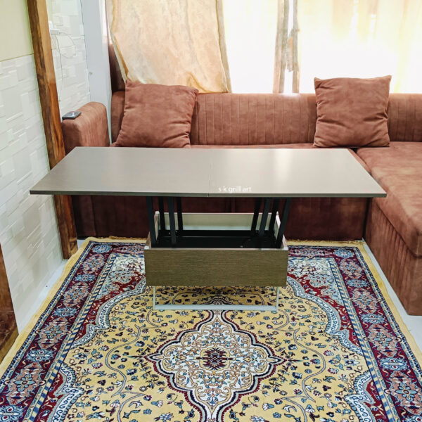 Center table convertible to dining table