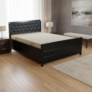 Bed with storage box